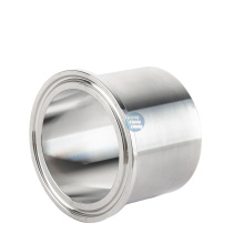 DIN 3A ISO Sanitary 304 316 Stainless Steel Weld Pipe Tri Clamp Ferrule Weld Ferrule